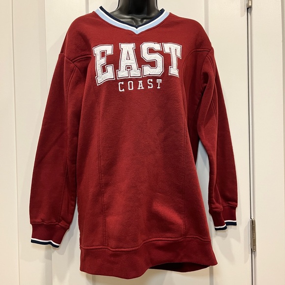 Tops - Red East Coast Sweatshirt